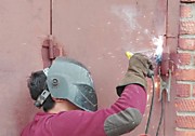 приварить петли на ворота